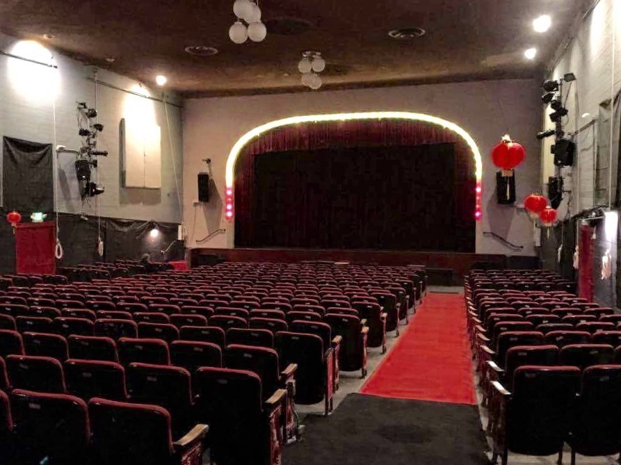 The theater during revival efforts in 2015