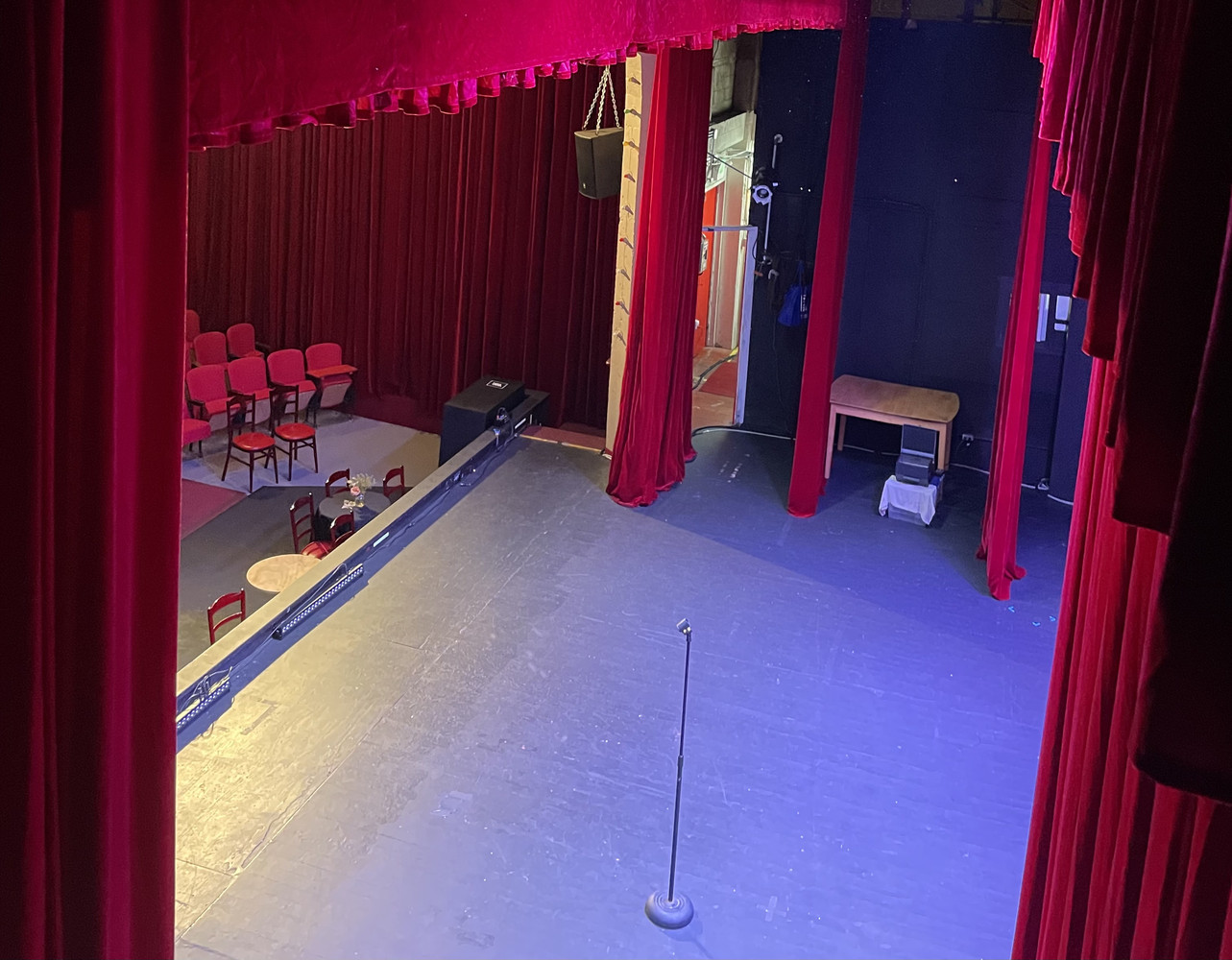 Great Star Theater stage from above